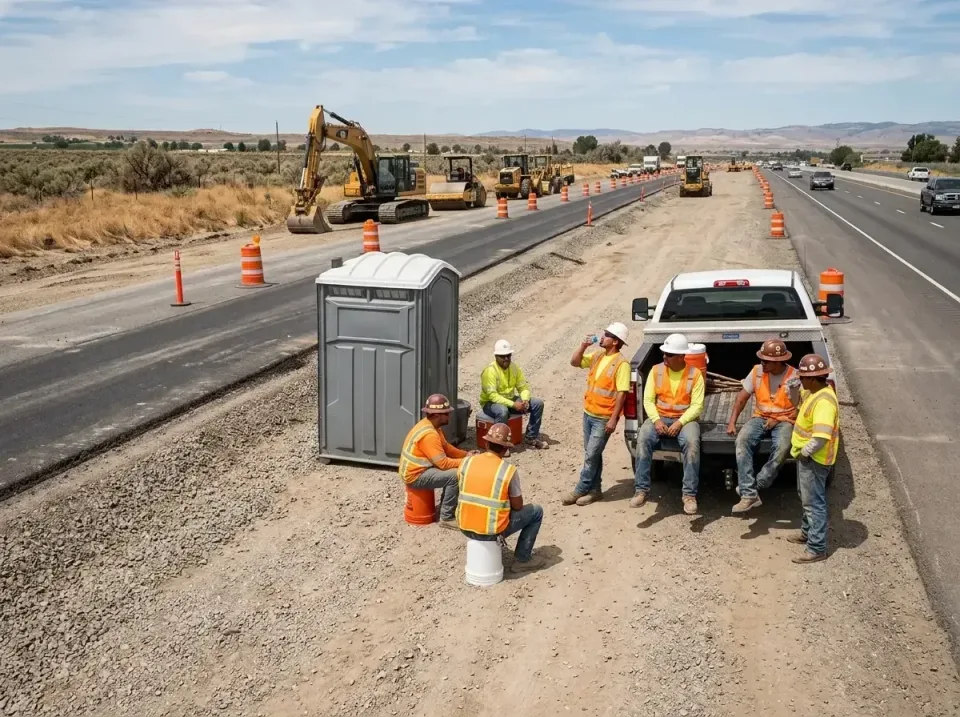 highway-road-construction-crew-007 — frequently asked questions, Porta Potty and Restroom Rentals in Arden-Arcade, CA